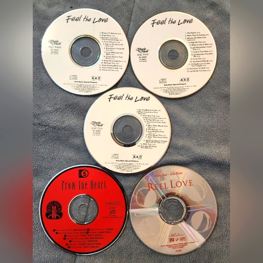 5 Compact Disc's